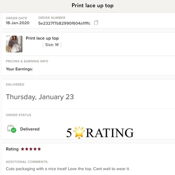 Print Animal Lace Up Top - Picture 5 of 8